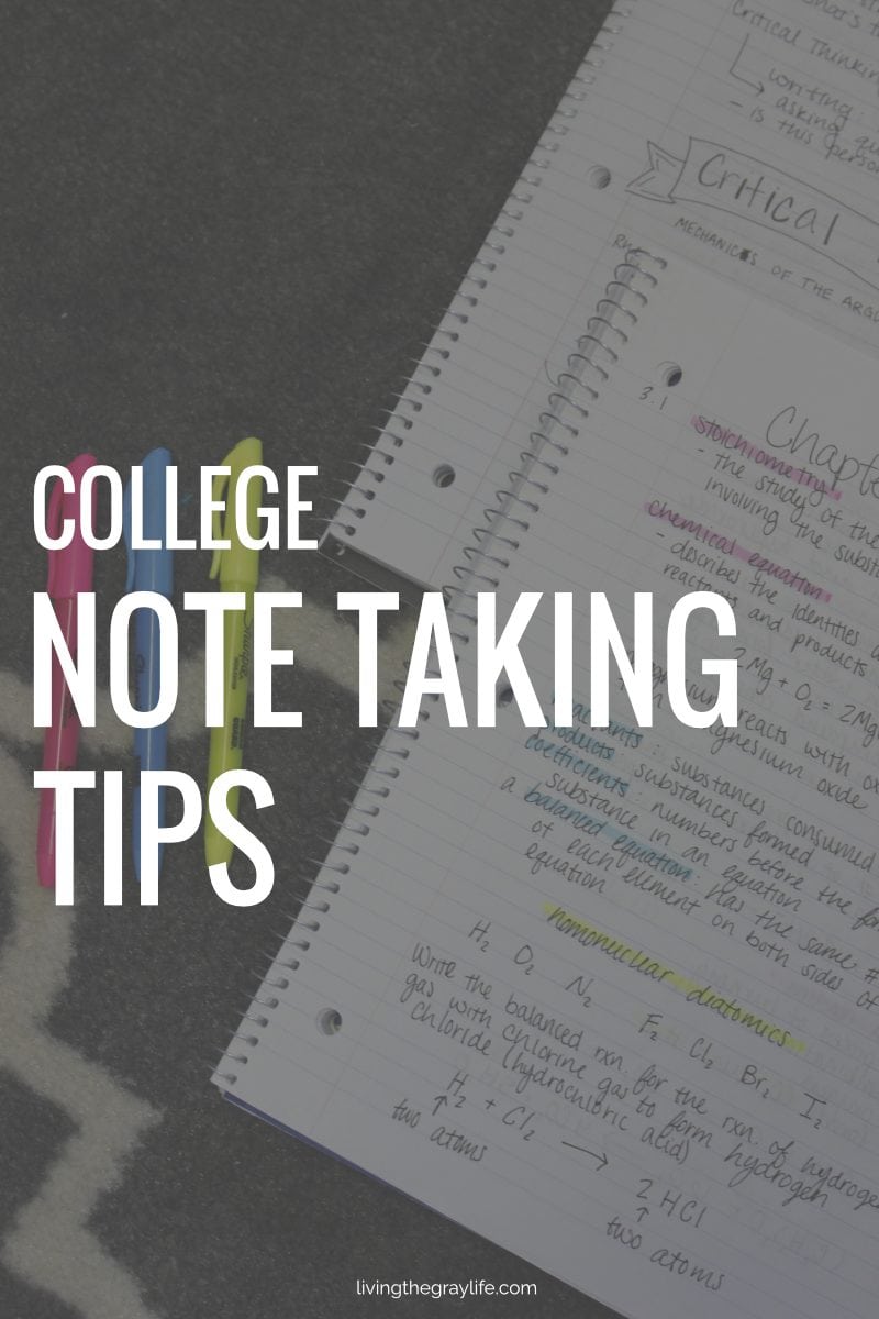 Struggling in a college class or just looking to improve your note taking? Check out this post for tips & tricks to keep those notes organized and resourceful!