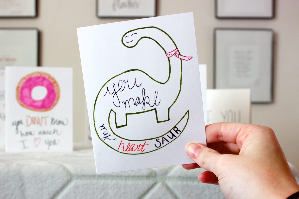 Don't buy in to the consumerism of Valentine's Day. Show your loved ones how much you care by creating your very own handmade Valentines cards! Find out how to make all the cards pictured above in today's post!