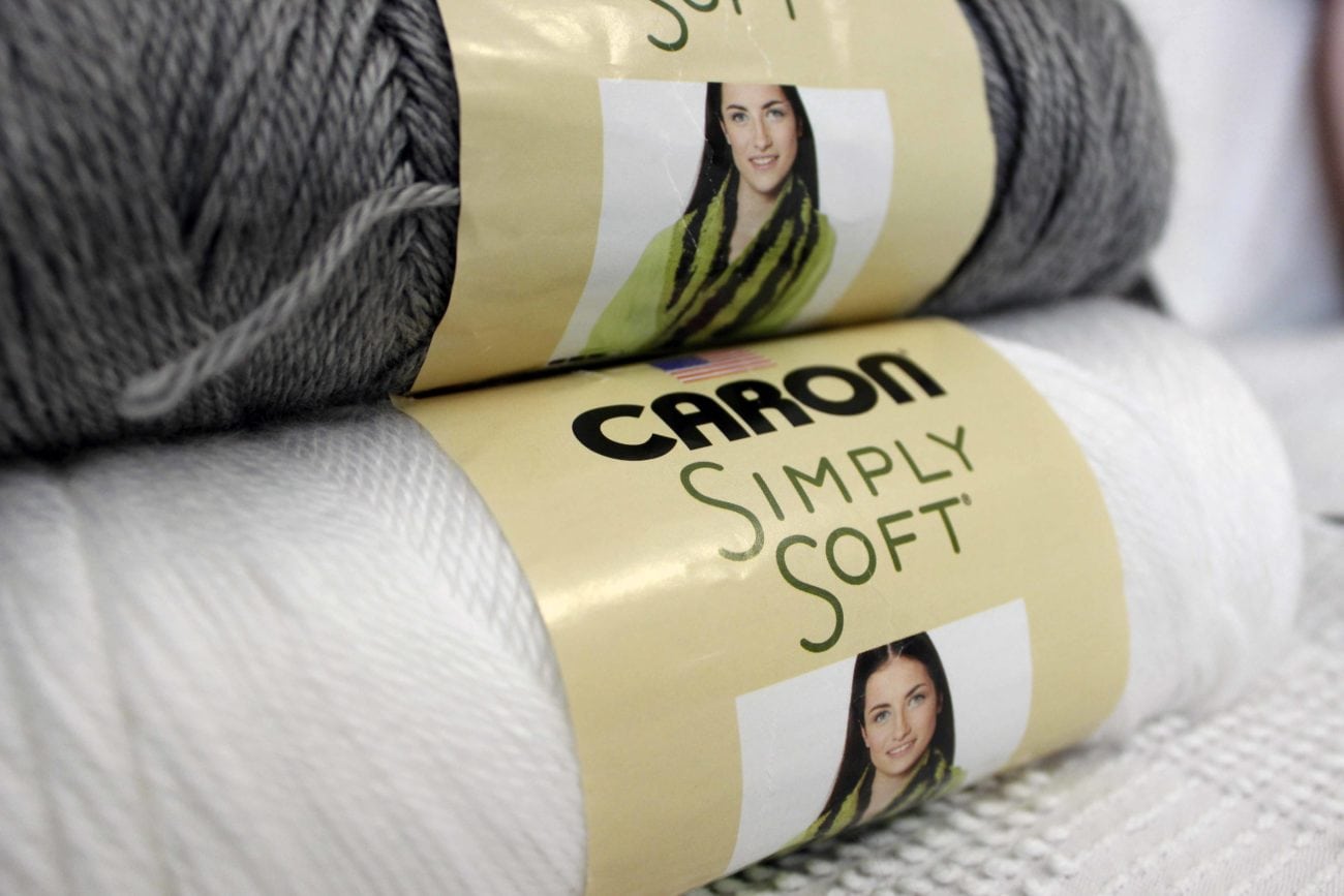 Crochet Chevron Blanket Caron Simply Soft Yarn