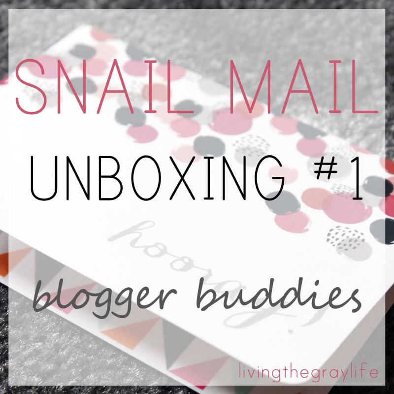 Blogger Buddies Mail Unboxing #1