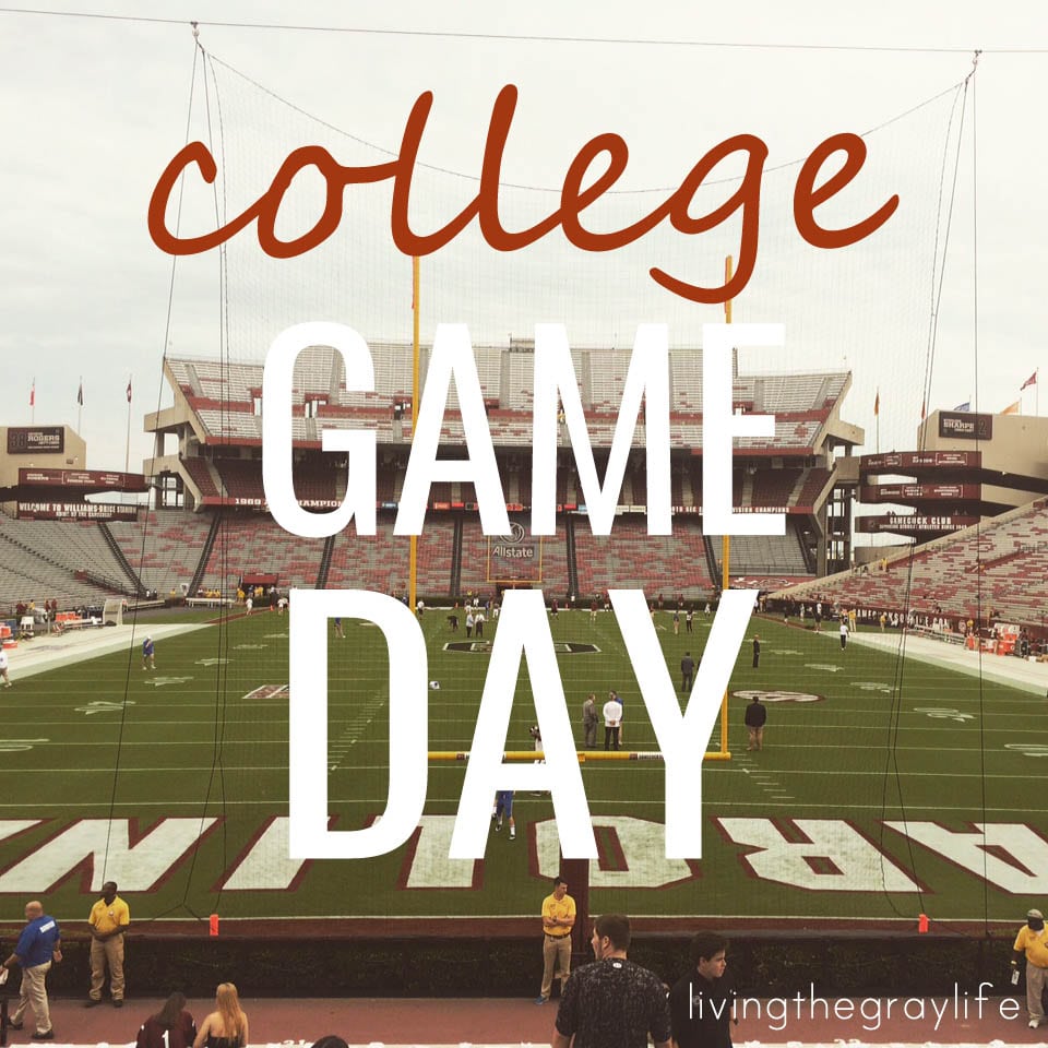 SEC College Football Game Experience!