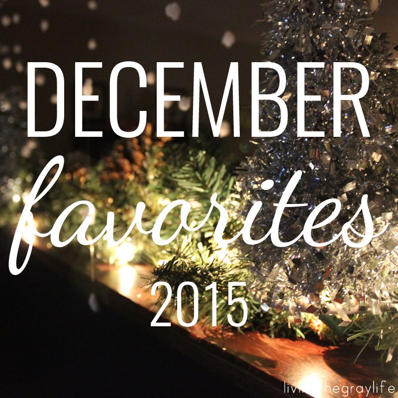 December 2015 Favorites