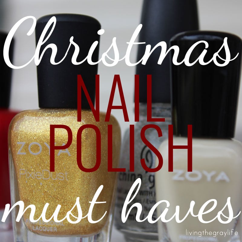 Christmas nail polish