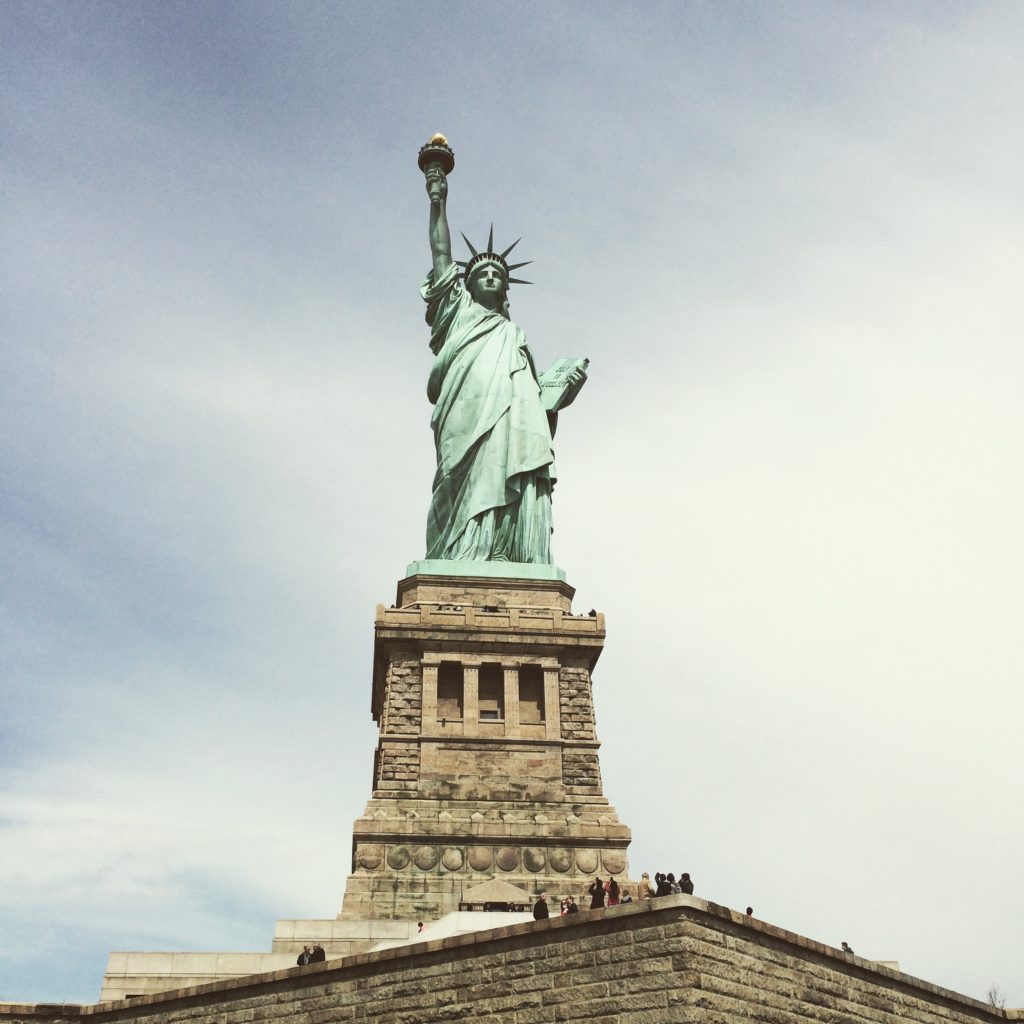 went to the Statue of Liberty