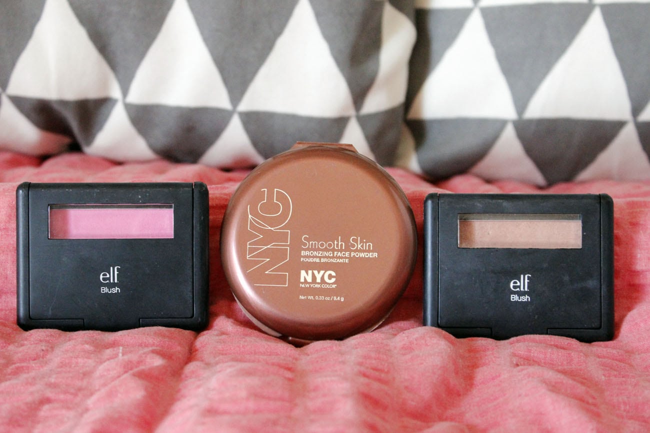 spring break makeup essentials blush & bronzer