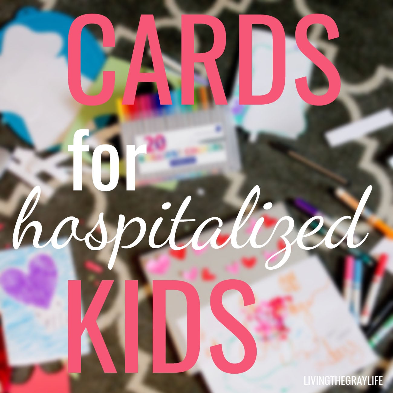cards for service cards for hospitalized kids