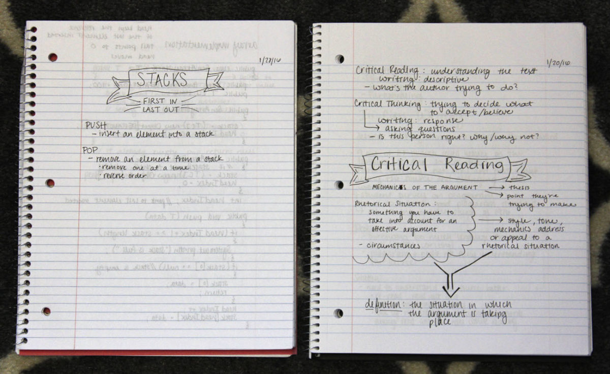 College Note Taking Tips - Living the Gray Life