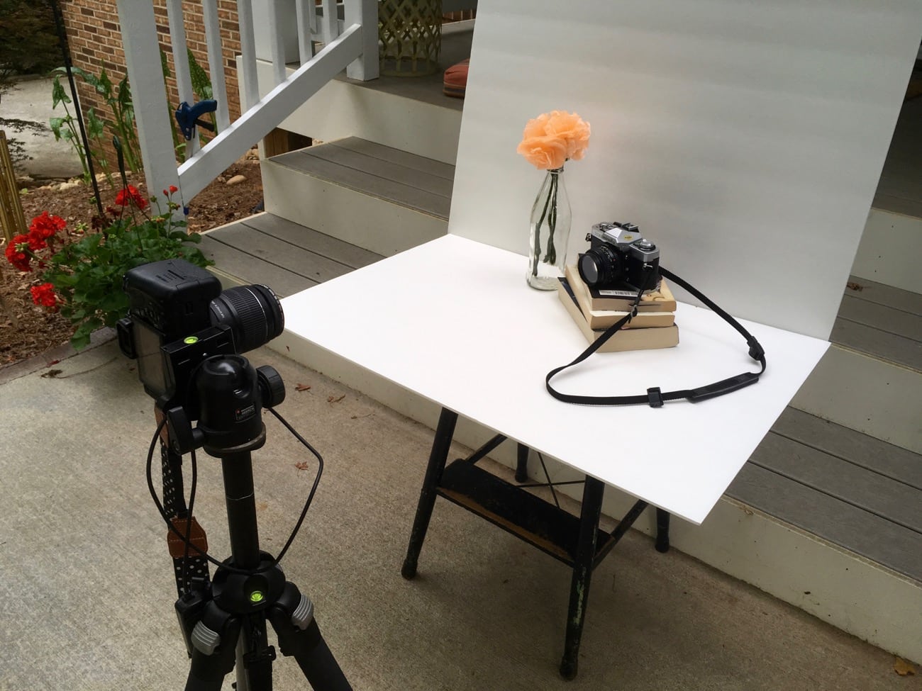 beginner blogger photography behind the scenes