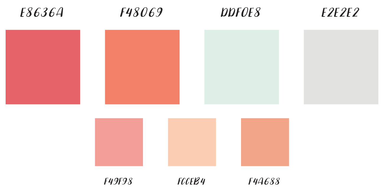 Blog Colors - fall 2016