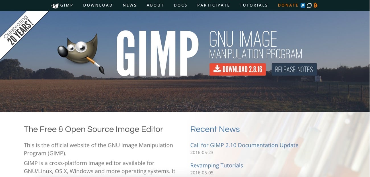beginner blogger photography photo editing software GIMP