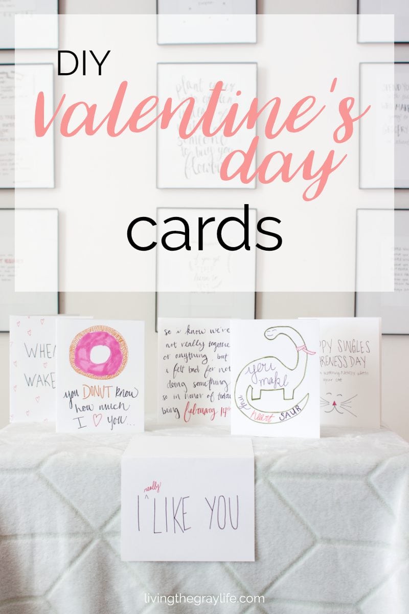Don't buy in to the consumerism of Valentine's Day. Show your loved ones how much you care by creating your very own handmade Valentines cards! Find out how to make all the cards pictured above in today's post!