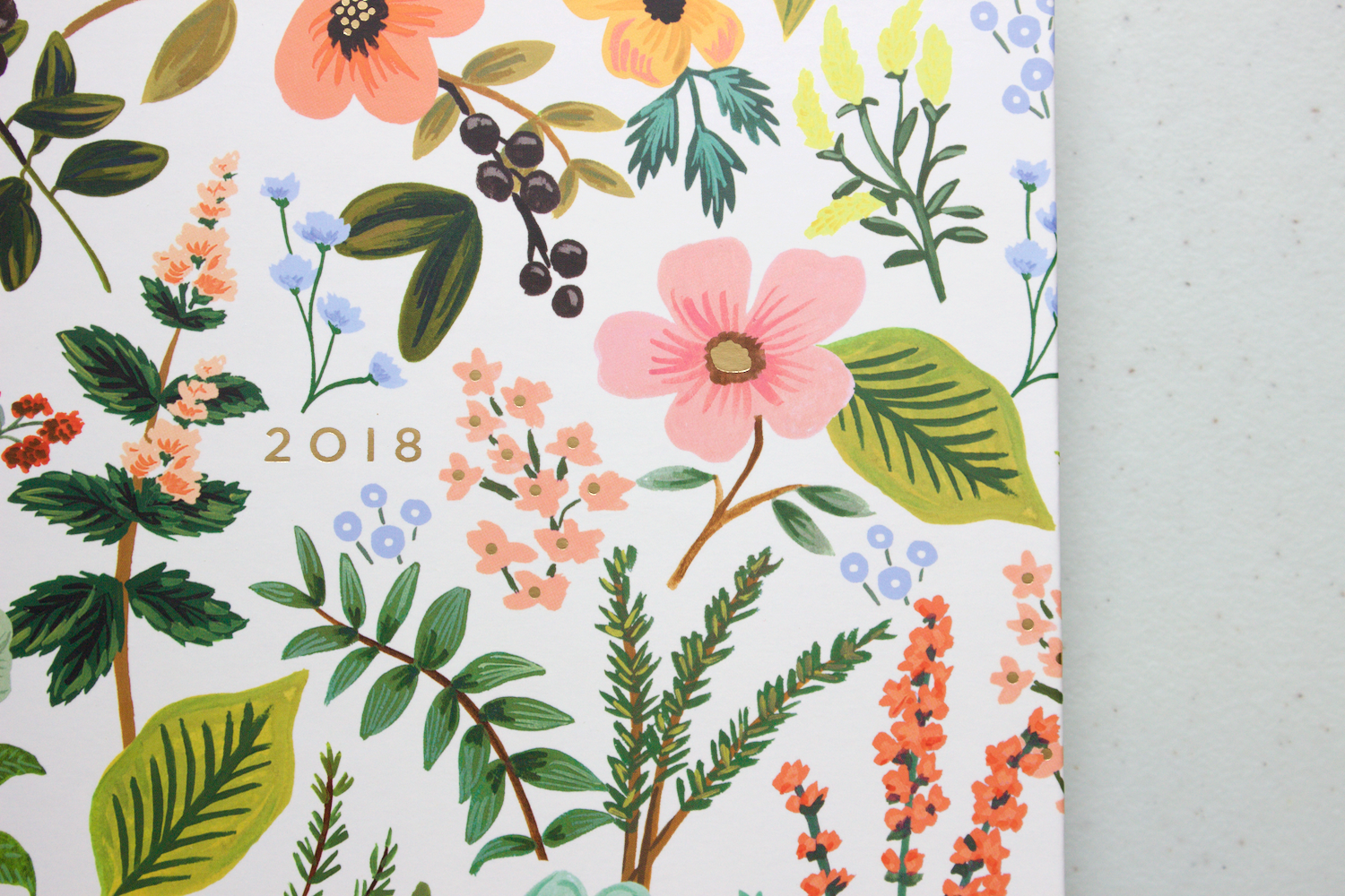 rifle paper co planner 2018 herb garden