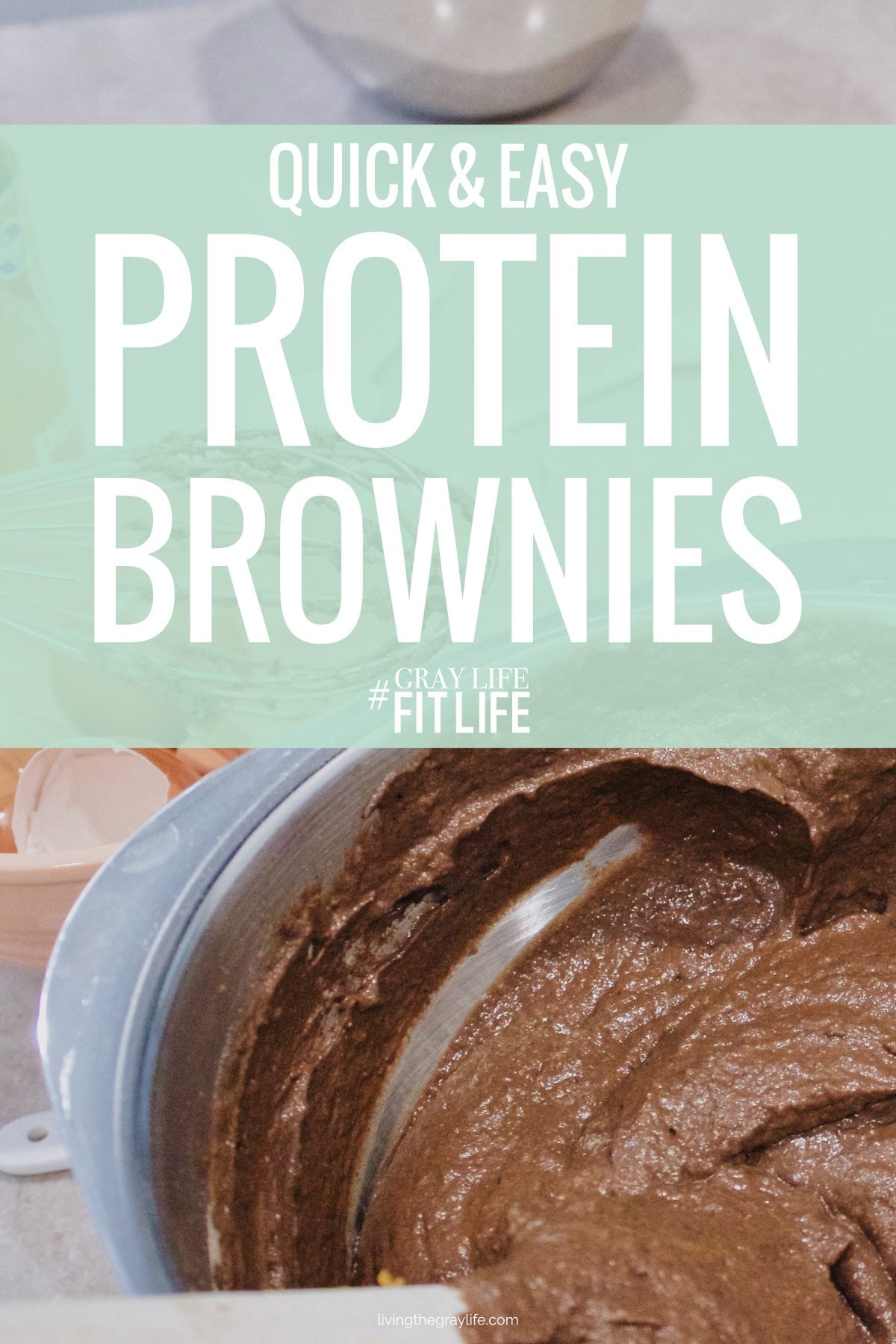 High protein brownies perfect for any gym junkie.