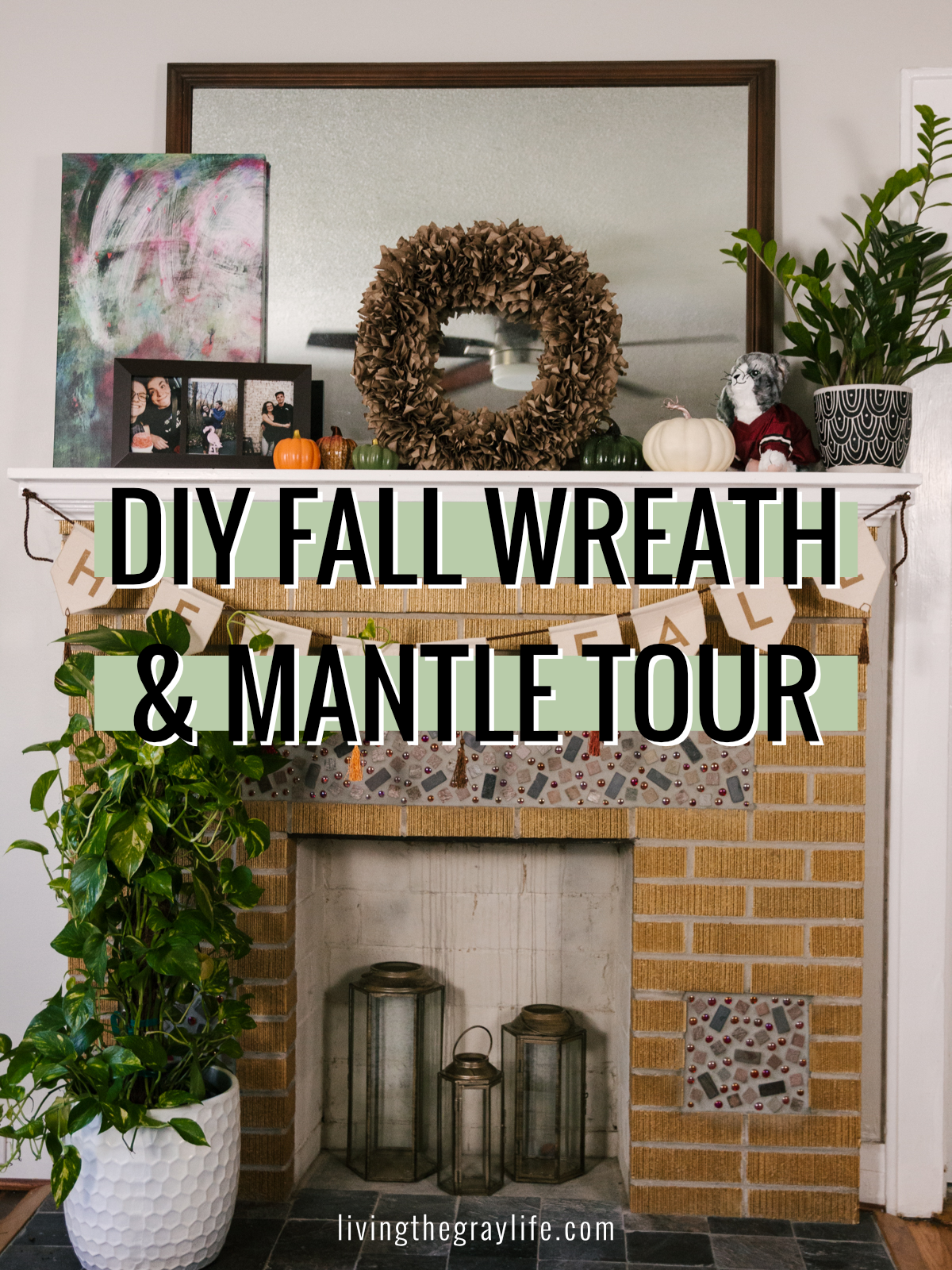 Diy Fall Wreath Pinterest