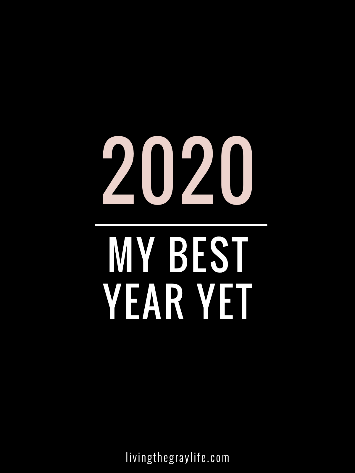 2020 Goals Blog